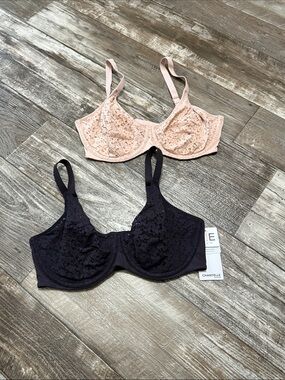 Two Chantelle Lace Underwire Bra Size 34/DD